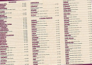 Pizzeria Big Foot menu