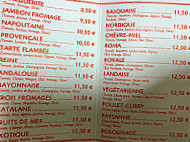 Pizza Mia menu