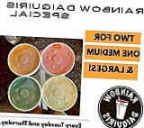 Rainbow Daiquiris Gourmet food