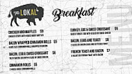 The Lokal menu