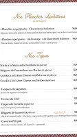 La Calanque menu