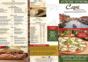 Capri Pizza More food