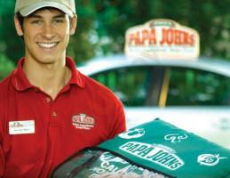 Papa Johns Pizza food