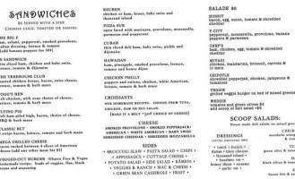 The Treehouse menu