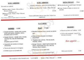 David Et Magali menu