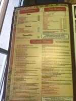 El Palomar menu