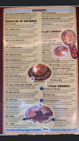 Casa Las Palmas menu