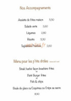 Port Lauzières menu