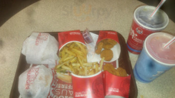 Wendy's Hamburgers food