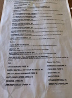 Papous Tap Grille menu