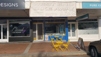 West End Take Away inside