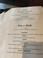 Cafe Toscano menu