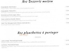 La Bonne Pâte menu