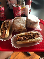 Willie T’s Dawgs Burgers food