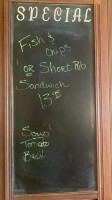 Main Street Cafe menu