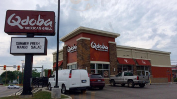 Qdoba Mexican Eats outside