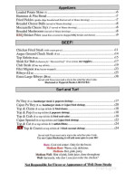 Naifeh's Steakhouse menu