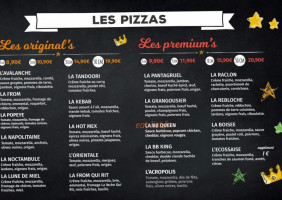 Station Pizza menu