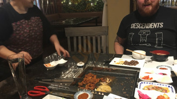 Goki Goki Korean Bbq food