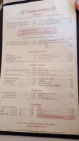 Kozy Korner Lounge menu