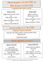 Le Relais 53 menu