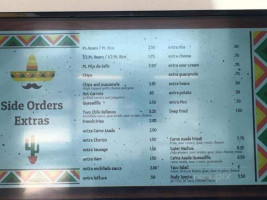 Rodolfo's Taco Shop menu