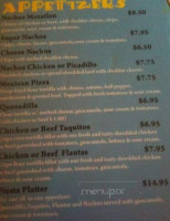 Mazatlan Restaurnat menu