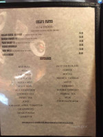 Old Tymers Cafe menu