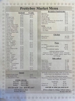 Vito's Pizza Beer menu