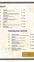 Taverna Samos menu