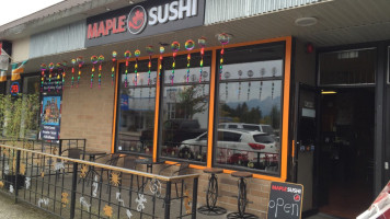 Maple Sushi Restaurant outside