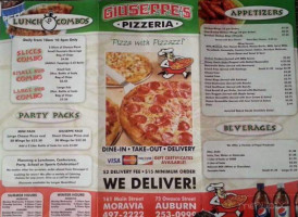 Giuseppe's Pizzeria food