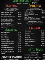 Main Street Pizza Cafe menu