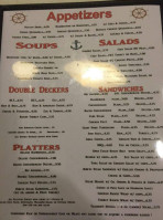 Anchor Grill menu