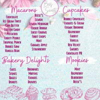 Bee's Sweets menu