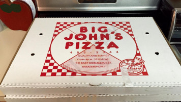 Big John's Pizza food