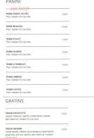 Andiamo Pizza menu