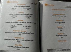 Wasserschout menu