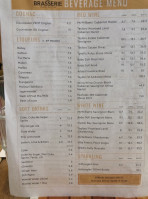 Canada Bay Club menu