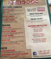 Boat House Bbq menu