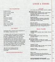 Kickstand Coffee Kitchen menu