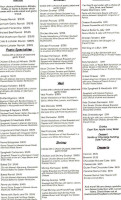 Mama Mia's Of Mayfield menu