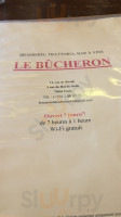 Le Bucheron Trattoria food