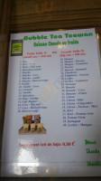 Teawan menu