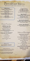 The Sea Note Lounge menu