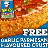 Greco Pizza food