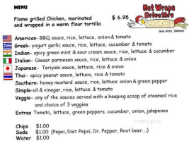 Seal Rock Hot Wraps food