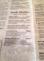 Louisiana menu