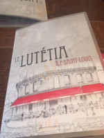 Lutetia Ile Saint Louis food