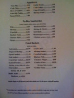 R & R Seafood menu